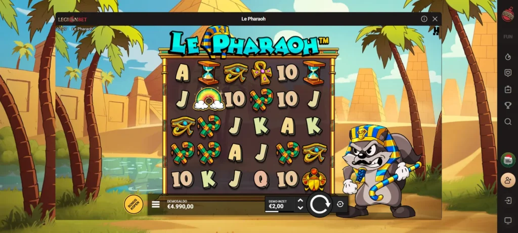 Le Pharaoh bij Legion Bet